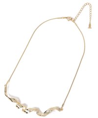 LANVIN en Bleu(JEWELRY)/ランバン オン ブルー LANVIN en Bleu メタリックリボン チョーカーネックレス/506322589