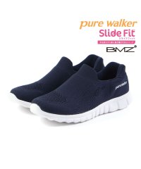 FOOT PLACE/ピュアウォーカー pure walker レディース スニーカー BMZハンズフリーシューズ スライドフィット PW1502 ハンズフリー スリッポン/506403233