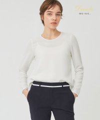BEIGE，/【洗える】SHELBY / ロングスリーブブラウス/506406356