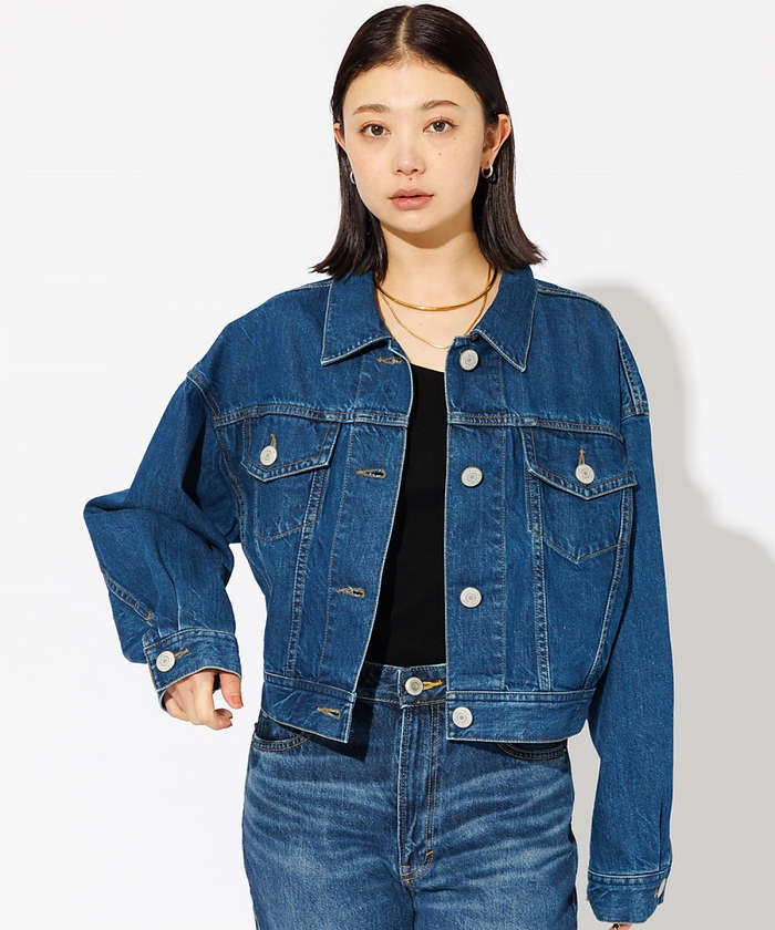 SOMETHING/サムシング】BIG DETAIL DENIM JK / デ(506065714