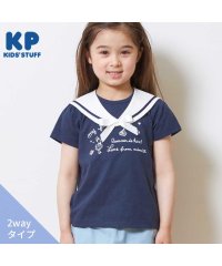 KP/KP(ケーピー)2wayセーラーカラー半袖Tシャツ(90～130)/506309235