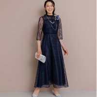 form forma/フォルムフォルマ form forma 【formforma別注】《マザードレス》 リーフレースロングドレス/結婚式/パーティー/発表会/506344984
