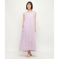 offprice.ec/ファイン FINE フレンチリネンバックリボンアクセントドレス（インナータンクトップ付き）/506353414