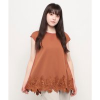 offprice.ec/ファイン FINE 裾レーストリムAラインチュニック/506353429
