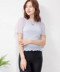 JAYRO/ラメプリーツ半袖T/506361584