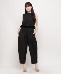 STYLEBLOCK/スタイルブロック STYLEBLOCK TNタフタギャザーコクーンオールインワン/506389872