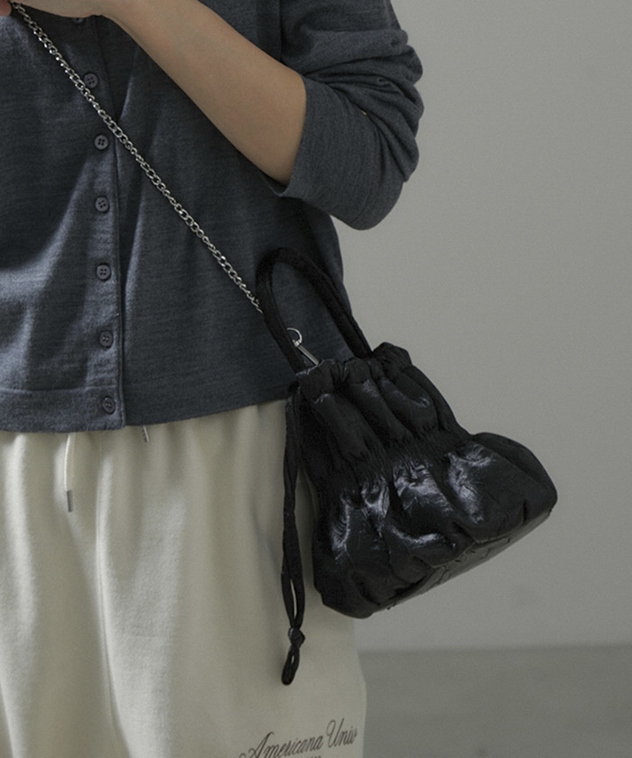 ROPE ロペ　チェーンベルト　ベロア巾着付き ROPE ロペチェーンベルトベロア巾着付き