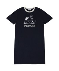  PEANUTS/ピーナッツ PEANUTS スヌーピー サマー 柄 半袖 BIG Tシャツ 春夏秋 PEANUTS SNOOPY/506412568
