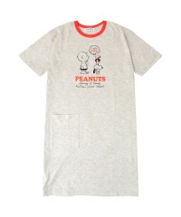  PEANUTS/ピーナッツ PEANUTS スヌーピー サマー 柄 半袖 BIG Tシャツ 春夏秋 PEANUTS SNOOPY/506412568