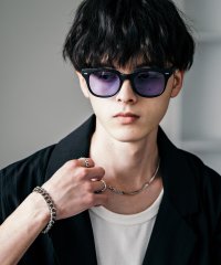Rocky Monroe/ロッキーモンロー Rocky Monroe サングラス カラーレンズ 伊達メガネ メンズ レディース ウェリントン スクエア UVカット 紫外線対策 薄い色 色/506412578