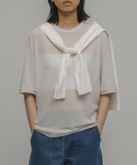 M TO R/SHEER RAYERED TEE/506413125