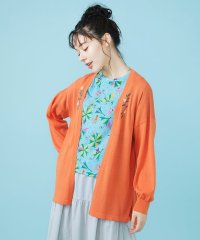 Jocomomola/【接触冷感・UVカット】Floretes フラワー刺繍トッパーカーディガン/506417234