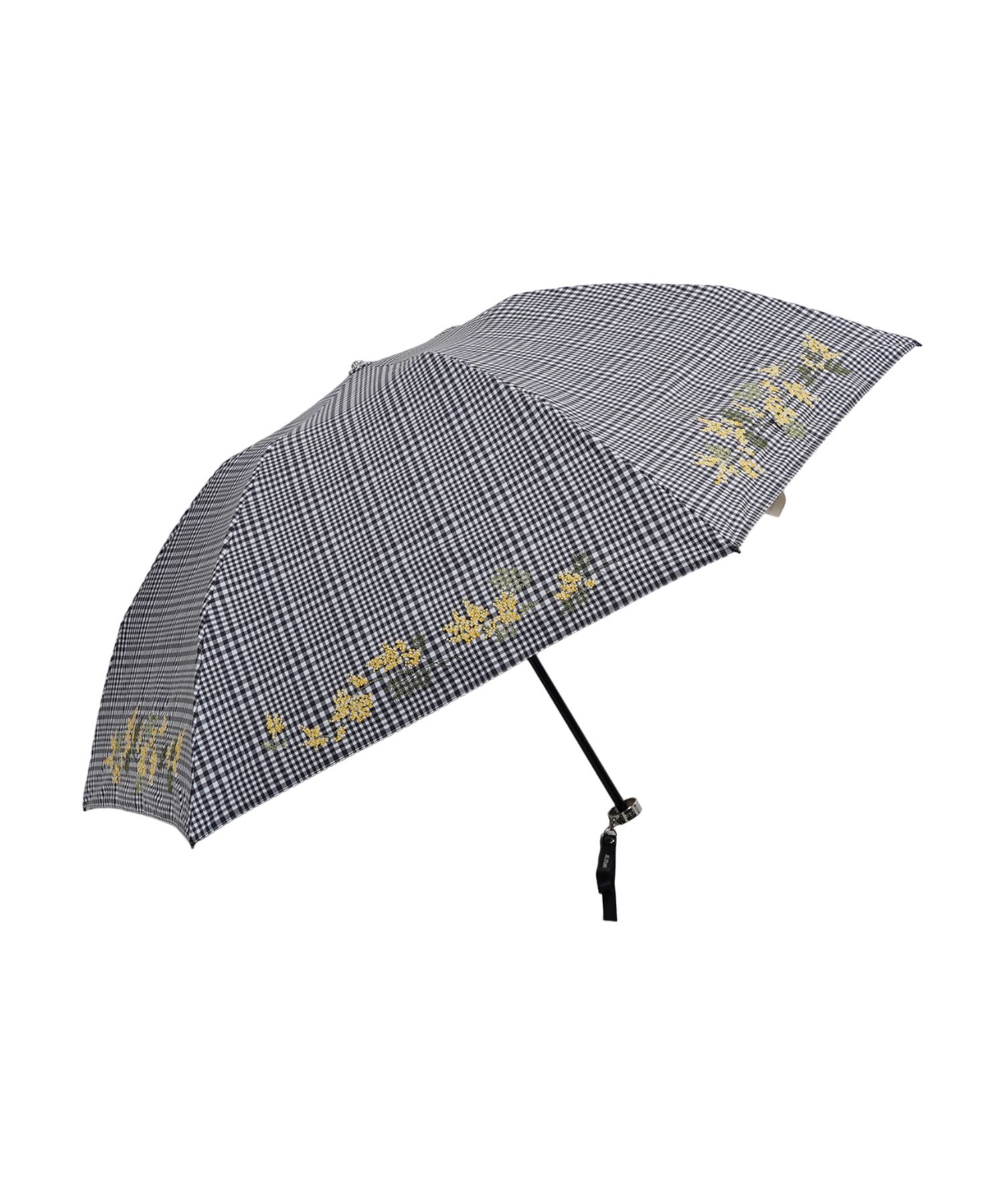 新品JILL STUART 折りたたみ日傘 ブラック/ホワイト ジルスチュアート ジル スチュアート JILL STUART 日傘 折りたたみ 晴雨兼用 軽量