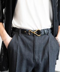 Rocky Monroe/ロッキーモンロー Rocky Monroe フェイクレザーベルト フック メンズ レディース バックル 合皮 PU カジュアル アメカジ シンプル 韓国 モード/506421474