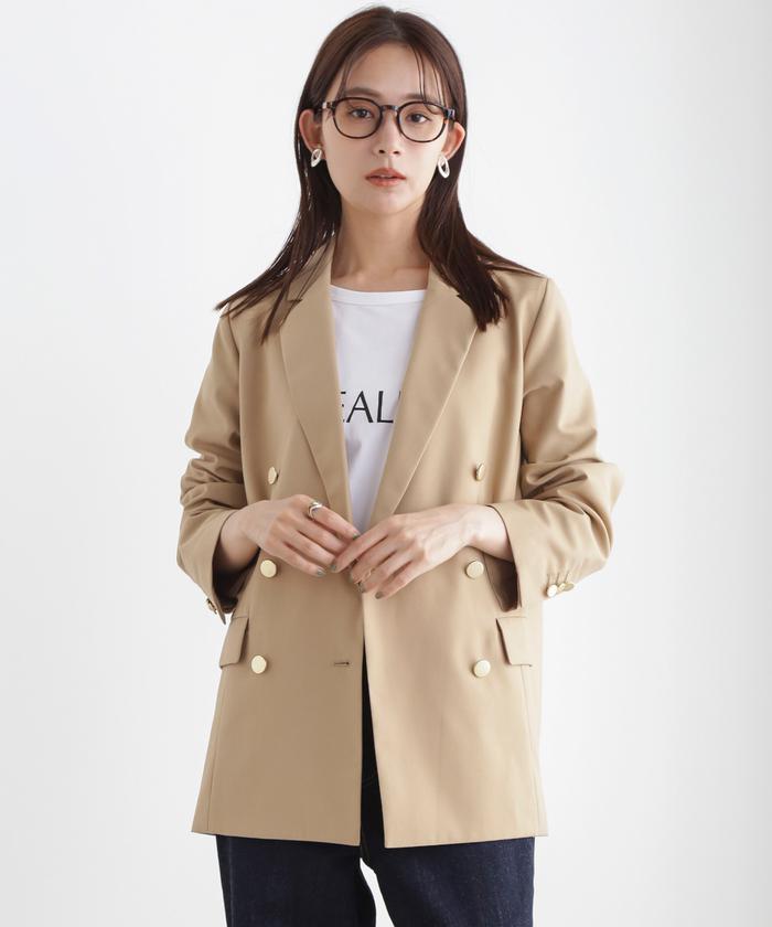 ダブルブレストジャケット 24AW(506079942) | ナノ・ユニバース ダブルブレストジャケット 24AW(506079942) | ナノ・ユニバース