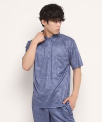 STYLEBLOCK/スタイルブロック STYLEBLOCK DRYメッシュカチオン杢BDポケット付きポロシャツ/506389865