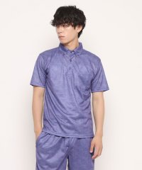 STYLEBLOCK/スタイルブロック STYLEBLOCK DRYメッシュカチオン杢BDポケット付きポロシャツ/506389865