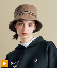 Munsingwear/ラインテープ バケットハット/506413608