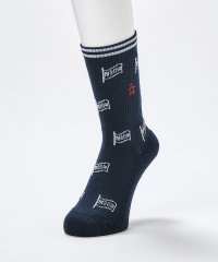 Munsingwear/ミドル丈 飛び柄ソックス 【返品不可商品】/506413679