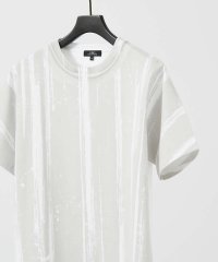 5351POURLESHOMMES/ブラッシュストライプ 半袖 Tシャツ/506421941