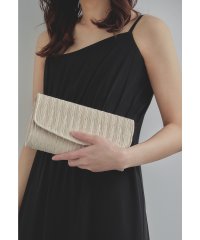 niana/ニアナ niana サテンプリーツクラッチバッグ パーティーバッグ ショルダー 結婚式 二次会 謝恩会/506431929