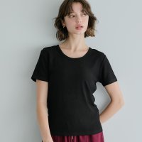 coca/コカ coca とろみリブUネックTシャツ/506224164