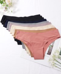 Lace Ladies/レースレディース Lace Ladies 【10枚セット】 ベーシック カラー シームレス Tバック ショーツ【返品不可商品】/506406245
