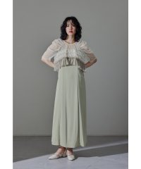niana/ニアナ niana フリルチュールエアリードレス ボレロセット キャミワンピ 結婚式 パーティードレス オケージョンドレス 同窓会 お呼ばれワンピース/506445115
