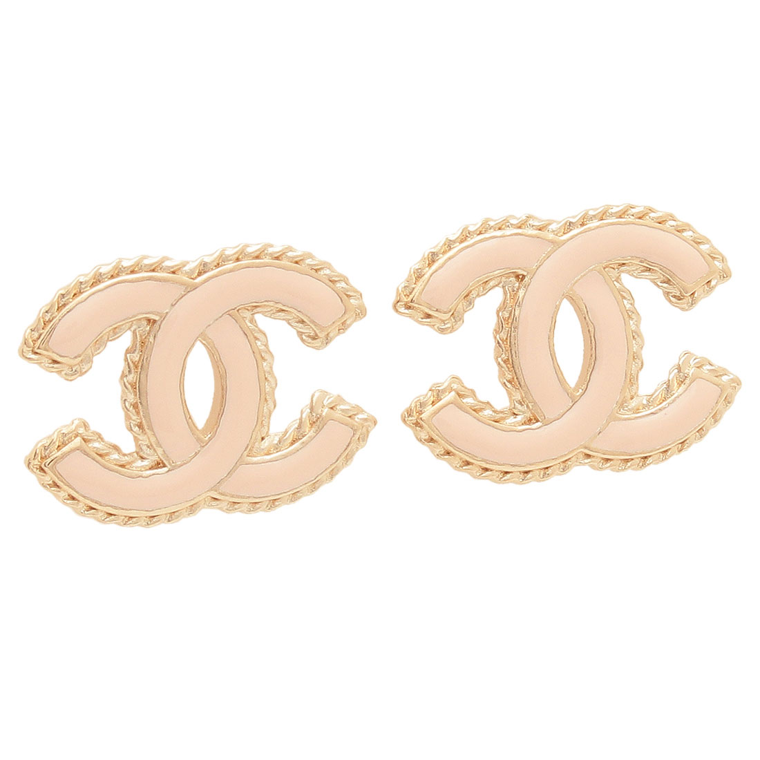 シャネル CHANEL ピアス ココマーク CCマーク ゴールド ピンク シャネル CHANEL ピアス ココマーク CCマーク ゴールド ピンク