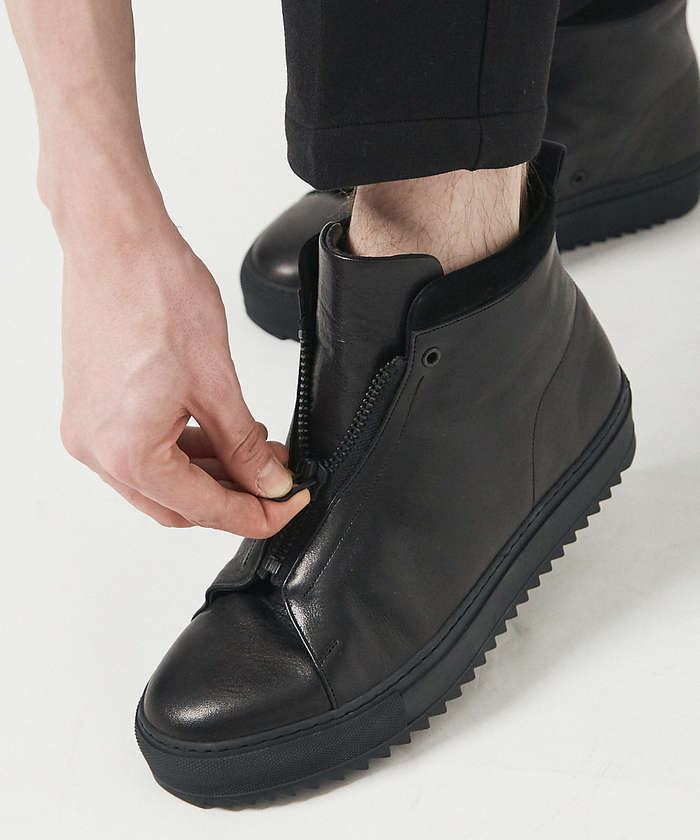 Margom sole】センタージップ シャークソール スニーカー