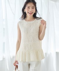 coca/コカ coca ふんわり総レーストップス/506224155