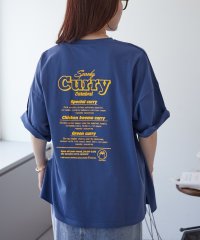 NICE CLAUP OUTLET/人気シリーズ、カレーオバケBIGTシャツ/506420923