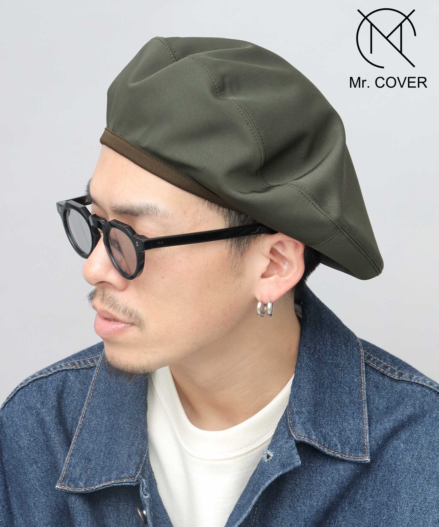 セール】ミスターカバー Mr.COVER ベレー帽 帽子 メンズ ベレー