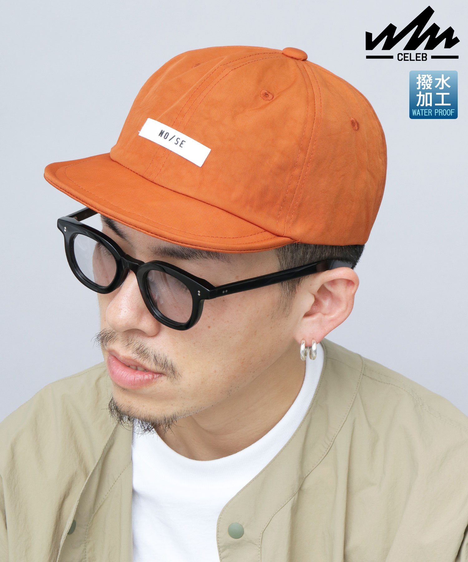 セレブ CELEB キャップ メンズ つば 短い 帽子 ぼうし