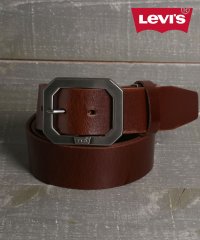 marukawa shonan/マルカワ MARUKAWA 【Levi's/リーバイス】40mm 本革 バットウイングロゴ スクエアレザーベルト メンズ ベルト レザー/506451574