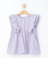 SHOO・LA・RUE(Kids) /【110－140cm】カットドビーフリルブラウス/506451788