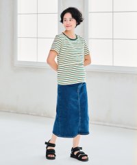 CHOCOA/授乳口付きボーダーTシャツ【マタニティ服／授乳服】iv24ss－tp01/506454355