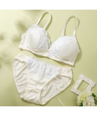 petit marie/パリーゼ Palissee フラワーチュール ノンワイヤーブラ＆ショーツ【返品不可商品】/506454366