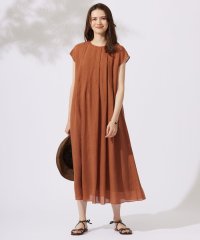 JIYU-KU(LARGE SIZE)/【カタログ掲載・接触冷感・洗える】ラミーローン ワンピース/506455848