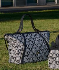 LANVIN SPORT/【135周年】ロゴジャカードボストンバッグ/506438999