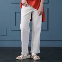 Sawa a la mode/サワアラモード Sawa a la mode ストレッチツイルワイドパンツ/506456816