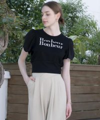 AND COUTURE/クロップドロゴTシャツ/506457296