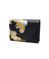 SYOSA/ショサ 所作 Shosa 所作 財布 本革 Shosa ショサ 三つ折り財布 オシャレ ミニ 革 コンパクト 軽い カード入れ 小銭入れあり 牛革 日本製 黒 /506460016