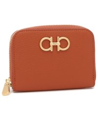 FERRAGAMO/サルバトーレフェラガモ Salvatore Ferragamo 小銭入れ コインケース カードケース ガンチーニ オレンジ レディース Salvatore Fe/506460166