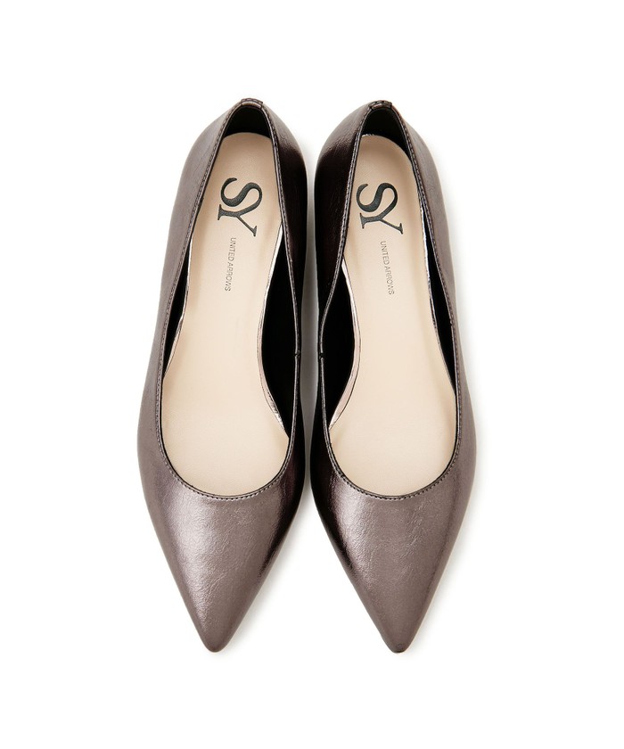 Odette e Odile UNITED ARROWS◇パンプス/24cm/GRY/4511-229