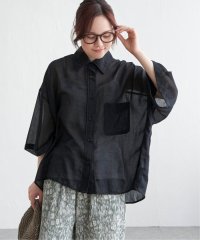 LBC/シアーボックスシルエットシャツ/506104327