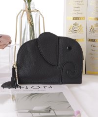 Lace Ladies/レースレディース Lace Ladies キーリング付き レザー コンパクト エレファント ウォレット/506442028