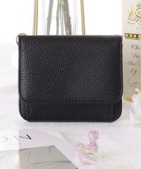 Lace Ladies/レースレディース Lace Ladies コインモチーフ付き レザー調 コンパクト 折りたたみ カード入れ/506442029