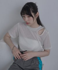 miette/カットアウトラメトップス/506464292