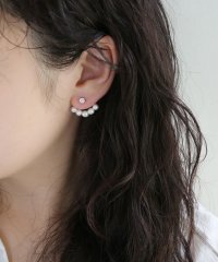 colleca la/コレカラ colleca la アウトラインパールピアス/506465201